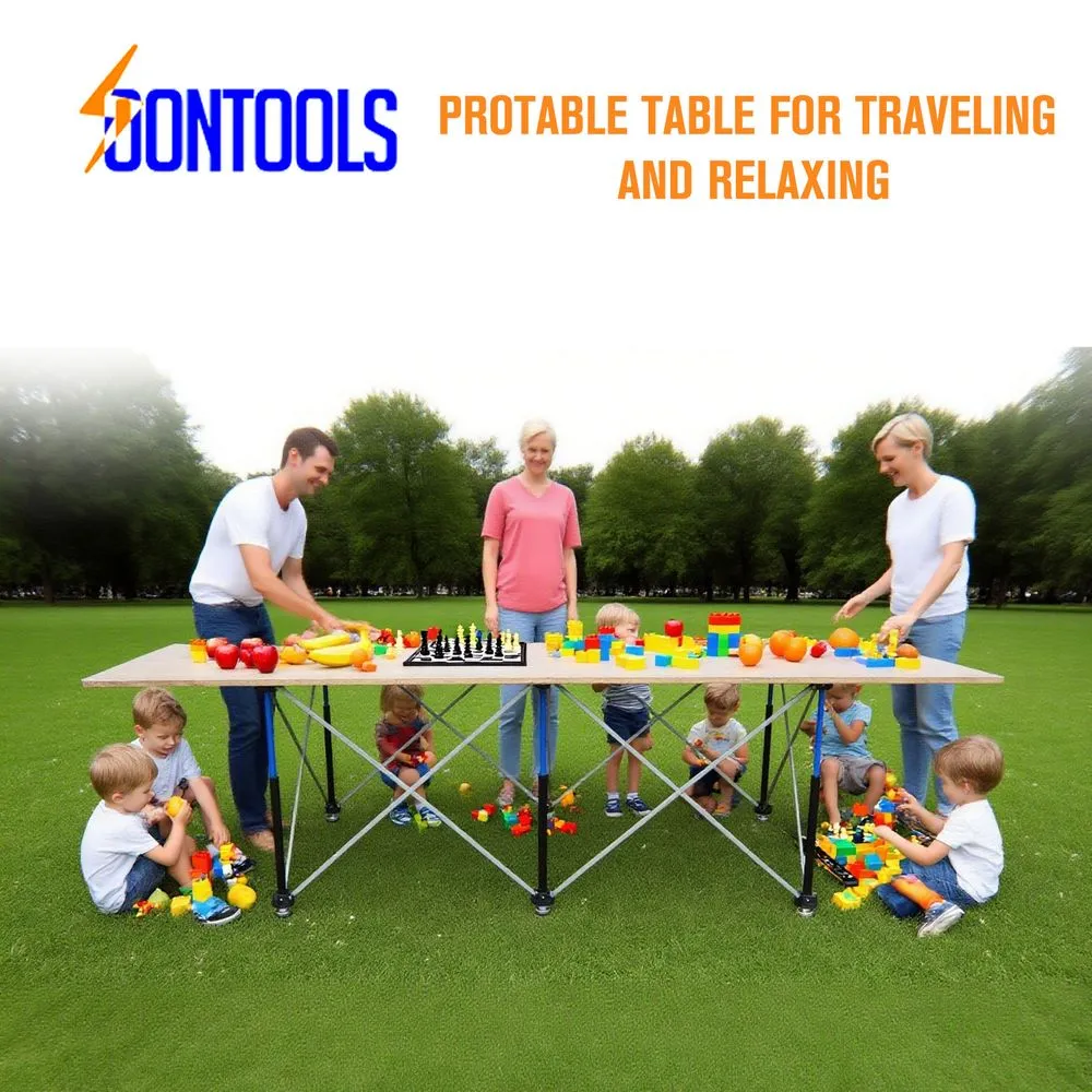 SOONTOOLS Telescopic Folding Multi - Function Workbench 26630a-6 Portable Folding