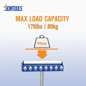 参数图1 Soontools Pipe Stand Roller 26201M - 1050mm Adjustable Height