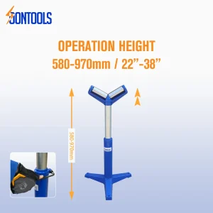 Professional V-Shaped Material Support Stand by Soontools