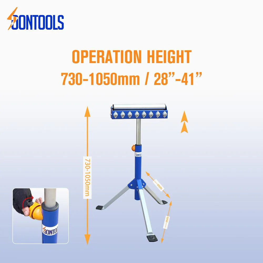 参数图3 Soontools Pipe Stand Roller 26201M - 1050mm Adjustable Height
