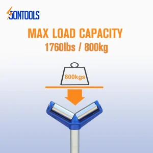 Professional V-Shaped Material Support Stand by Soontools
