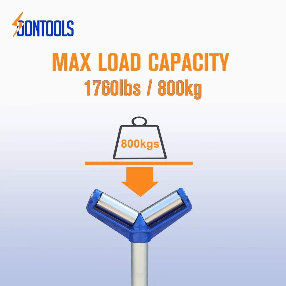 Professional V-Shaped Material Support Stand by Soontools