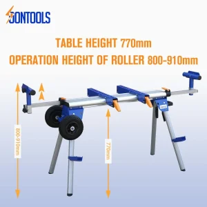 参数图3 SOONTOOLS Multifunctional Aluminum Miter Saw Bench 36200