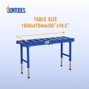 Soontools 26123 Heavy-Duty Adjustable Roller Stand